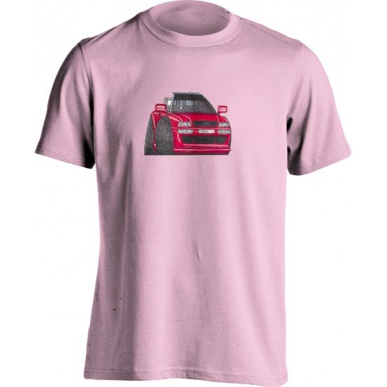 Adults Koolart Audi 80 Cabrio Red 0377 T Shirt