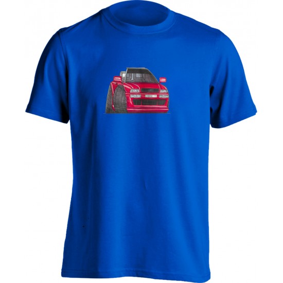 Adults Koolart Audi 80 Cabrio Red 0377 T Shirt