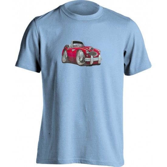 Adults Koolart Austin Healey 3000 Red 0721 T Shirt