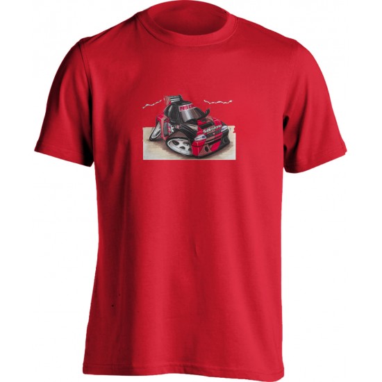 Koolart Austin Rover MG Metro 6R4 Silkolene Livery – 0505-Adults Unisex T Shirt