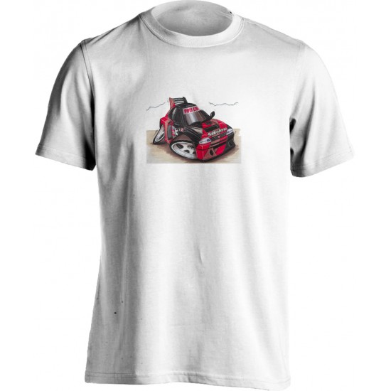 Koolart Austin Rover MG Metro 6R4 Silkolene Livery – 0505-Adults Unisex T Shirt