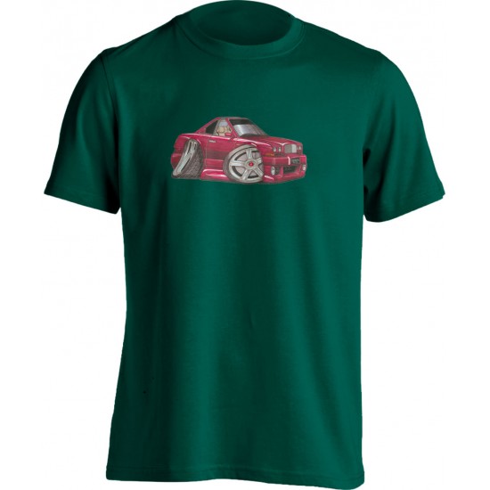 Koolart Bentley Continental Red-0707-Unisex Adults T Shirt