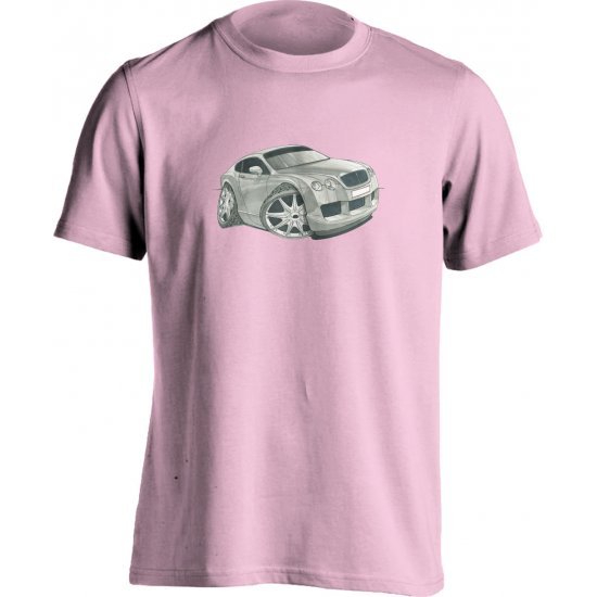 Koolart Bentley Continental Silver-1735-Child's Unisex T Shirt