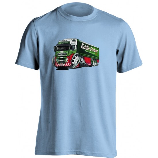 Eddie Stobart Koolart Caricature art -3045-Children's Fun T Shirt