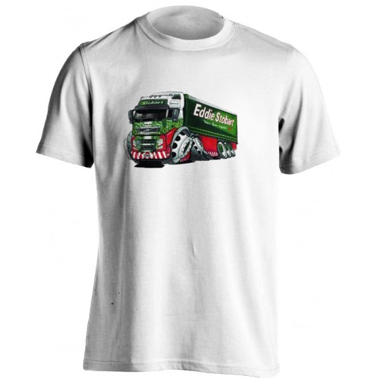 Eddie Stobart Koolart Caricature art -3045-Children's Fun T Shirt