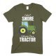  I Don't Snore I Dream I'm A Green Tractor Funny Men's Novelty T Shirt 