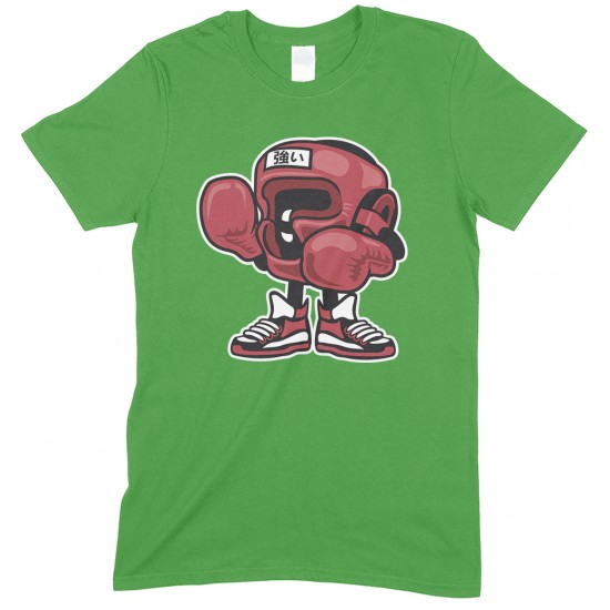 Boxing Champion Cartoon Funny Children's T Shirts