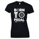 Born to Pedal Bike Ladies T Shirt