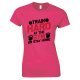 Train Hard At The Gym Or Stay Home -Ladies Gym T Shirt