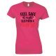 Feel Safe At Night Sleep With A Nurse - Funny Ladies Style T Shirt.