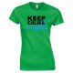 Keep Calm & Fish - Ladies Style T Shirt