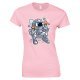 Astronaut Ice Cream, Ladies Space T Shirt 