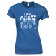 I was Cycling Before It was Cool-Ladies Bicycle T Shirt