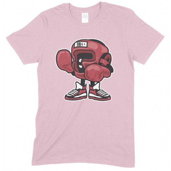 Boxing Champion Cartoon Funny Children's T Shirts