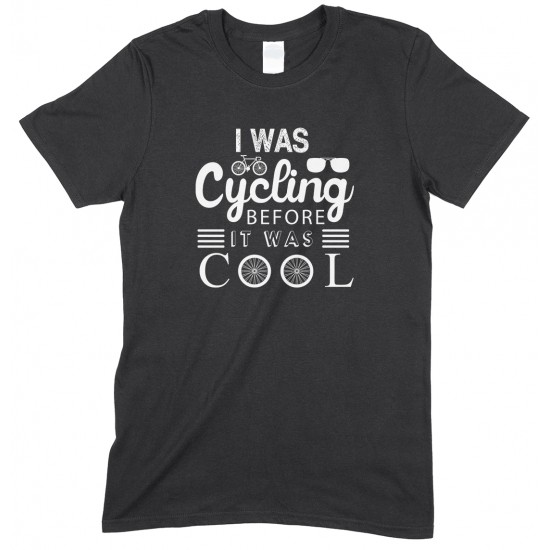 I was Cycling Before It was Cool- Children's T Shirt Boy-Girl 