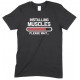 Installing Muscles Please Wait -Gym Unisex T Shirt