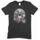 Caferacer Cartoon Motorbike Children's  Funny T Shirt