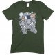 Astronaut Ice Cream Space T Shirt Unisex Men's