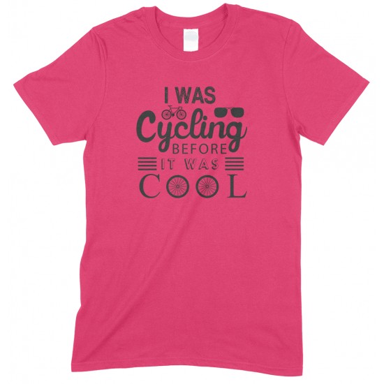 I was Cycling Before It was Cool- Children's T Shirt Boy-Girl 