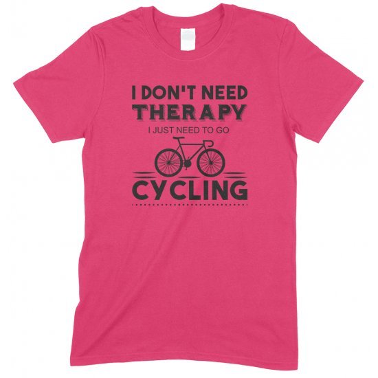 I Don't Need Therapy I Just Need to Go Cycling - Child's T Shirt Boy/Girl