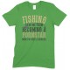 Fishing Save Me from Becoming A Pornstar Adults Unisex T Shirt 
