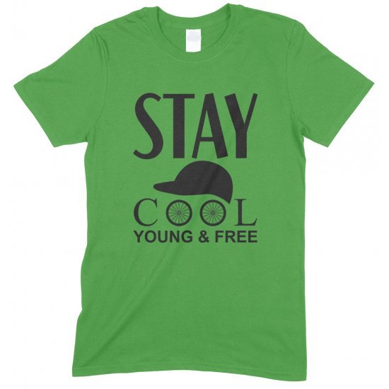  Stay Cool Young & Free -Children's Unisex T Shirt