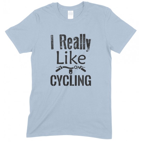 I Really Like Cycling-Children's T Shirt Boy-Girl 