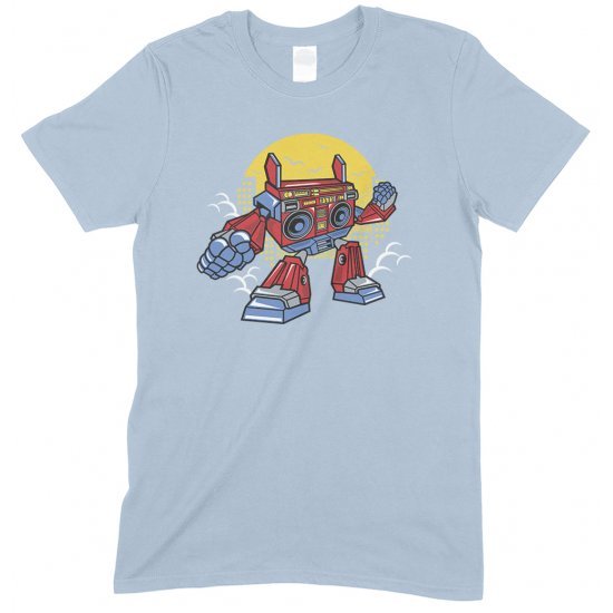 Boombox Robot Funny Boy/Girl Children's T Shirt 