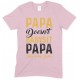  Papa Doesn't Babysit Papa Has Play Date- Printed T Shirt