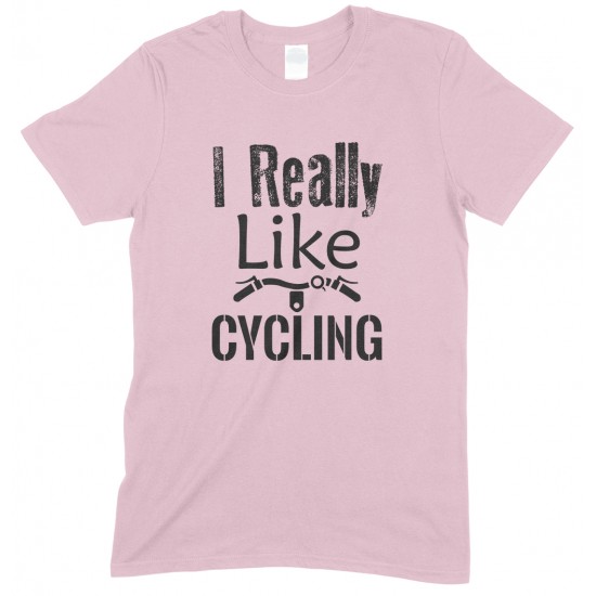 I Really Like Cycling-Children's T Shirt Boy-Girl 