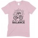 Life is All About Balance -Unisex Cycling T Shirt