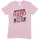 Train Hard at The Gym Or Stay Home - Children's Gym T Shirt Boy-Girl 
