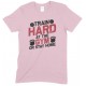 Train Hard at The Gym Or Stay Home- Unisex Gym  T Shirt 