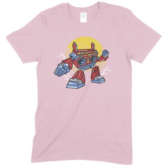 Boombox Robot Funny Boy/Girl Children's T Shirt 