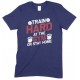 Train Hard at The Gym Or Stay Home - Children's Gym T Shirt Boy-Girl 