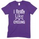 I Really Like Cycling-Children's T Shirt Boy-Girl 