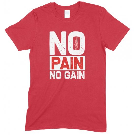 No Pain No Gain - Children's Gym T Shirt Boy-Girl 