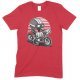 Caferacer Cartoon Motorbike Children's  Funny T Shirt