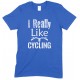 I Really Like Cycling-Unisex Adults T Shirt