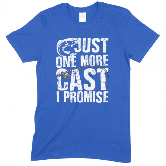 Just One More Cast I Promise - Fishing Gift Idea' Men's T-Shirt