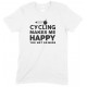 Cycling Makes Me Happy- You, Not So Much - Kids T Shirt Boy/Girl