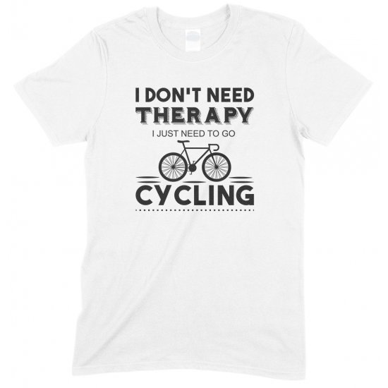 I Don't Need Therapy I Just Need to Go Cycling - Child's T Shirt Boy/Girl