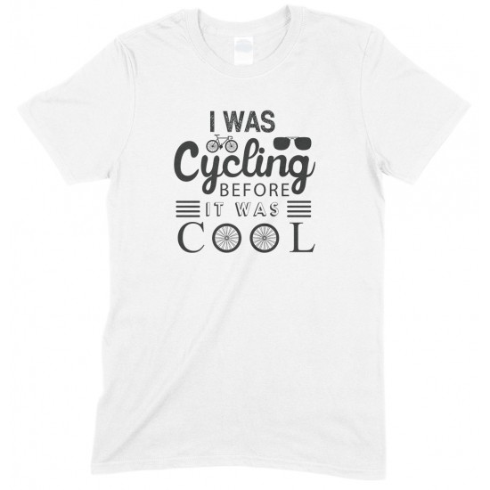 I was Cycling Before It was Cool- Children's T Shirt Boy-Girl 