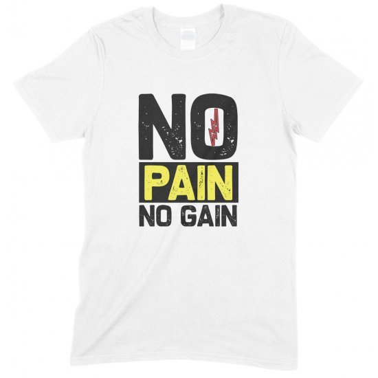 No Pain No Gain - Children's Gym T Shirt Boy-Girl 