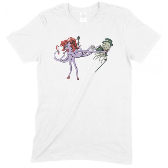  Mr & Mrs Octopus - Squid Unisex T Shirt 