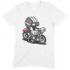 Caferacer Cartoon Motorbike Children's  Funny T Shirt