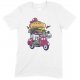 Burger scooter Cartoon - Children's Funny T Shirt Boy-Girl 