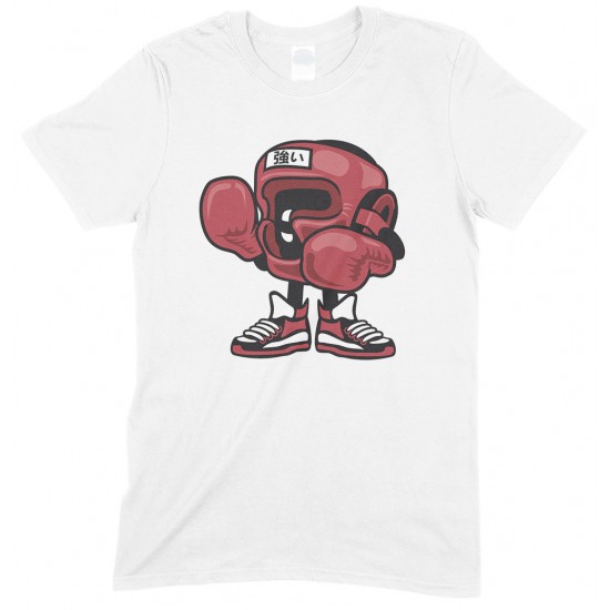 Boxing Champion Cartoon Funny Children's T Shirts