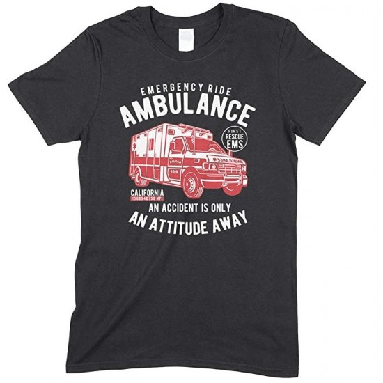 Emergency Ride Ambulance -Men's T Shirt 