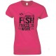 Born to Fish Forced to Work - Ladies Fishing T Shirt